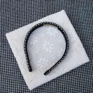Narrow Headband Houndstooth Winter