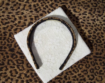 Leopardhårband