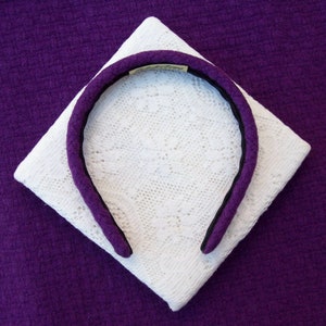 Purple Wool Headband image 1