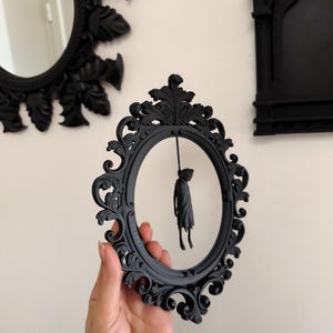 Victorian Gothic Frame for Dark Art Prints | Baroque Style Gothic Wall Decor Frame | Gothic Gallery Wall Accent for Photography Display