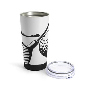Golf Tumbler 20oz - Golf Lover&#39;s Gift, Golfing Cup, Sports Drinkware, Golf Enthusiast Present, Golfer Beverage Container