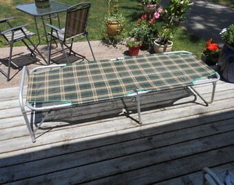metal folding cot