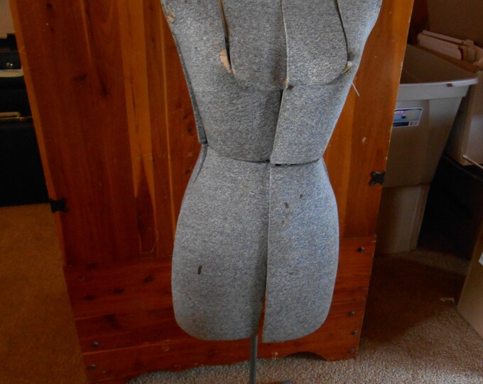 Half Off Vintage Adjustable Dress Form Mannequin - Etsy
