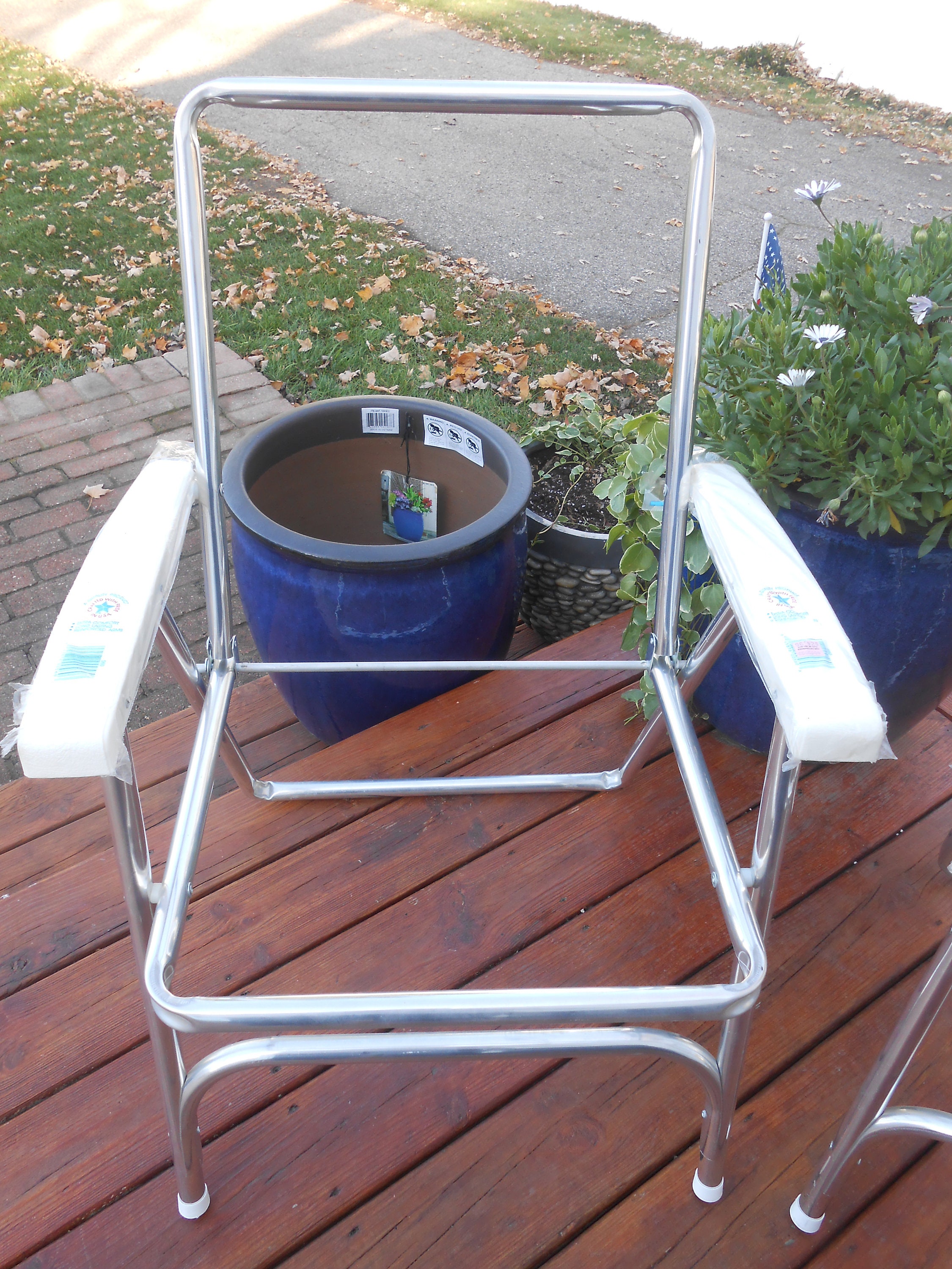 Vintage Frames for Macrame Lawn Chairs NOS Bright and Shiny Etsy Canada