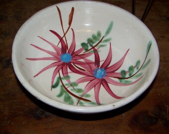 Vintage bowl by Rustic  Ware Roseville