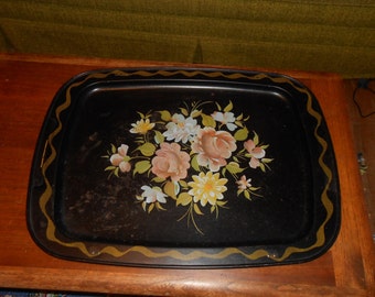 Vintage Black tray