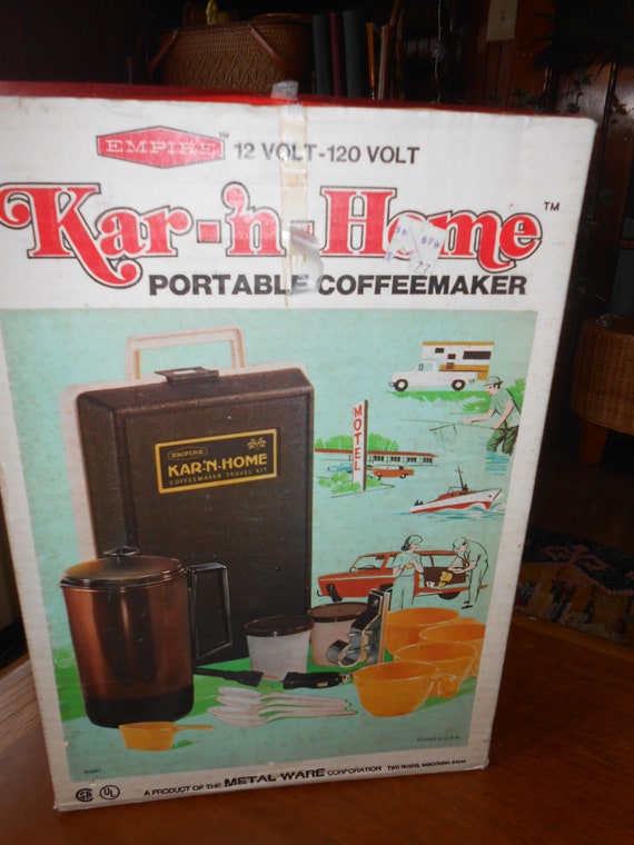 Vintage Travel Coffee Maker - Etsy