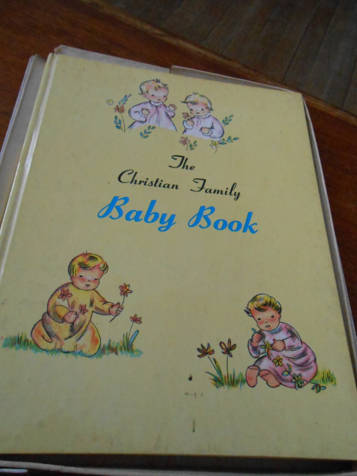 Vintage Christian Baby Book Etsy