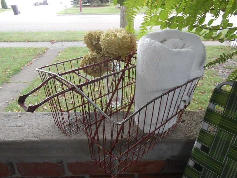 Vintage Bicycle Basket Bicycle Basket Vintage Bike Basket Etsy