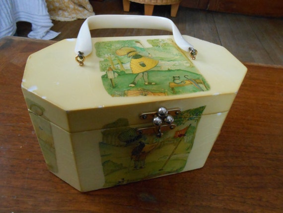 Vintage Annie Laurie Originals Palm Beach Holly Hobbie Golf and