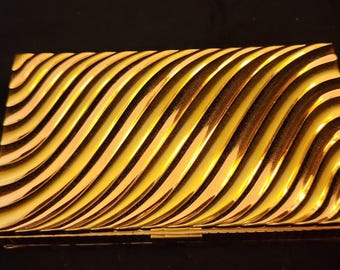 Vintage Evans Doublesided Wave Pattern Compact