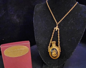 Edgar Berebi Limited Edtiion Golden Dreams Cameo 200 Perfume Pendant Necklace