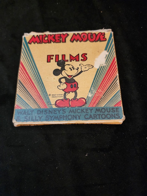 Vintage Mickey Mouse Cine Art Films Silly Symphony Cartoon 8 MM