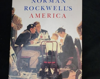 The Advertising World of Norman Rockwell - Vintage 80's Hardcover