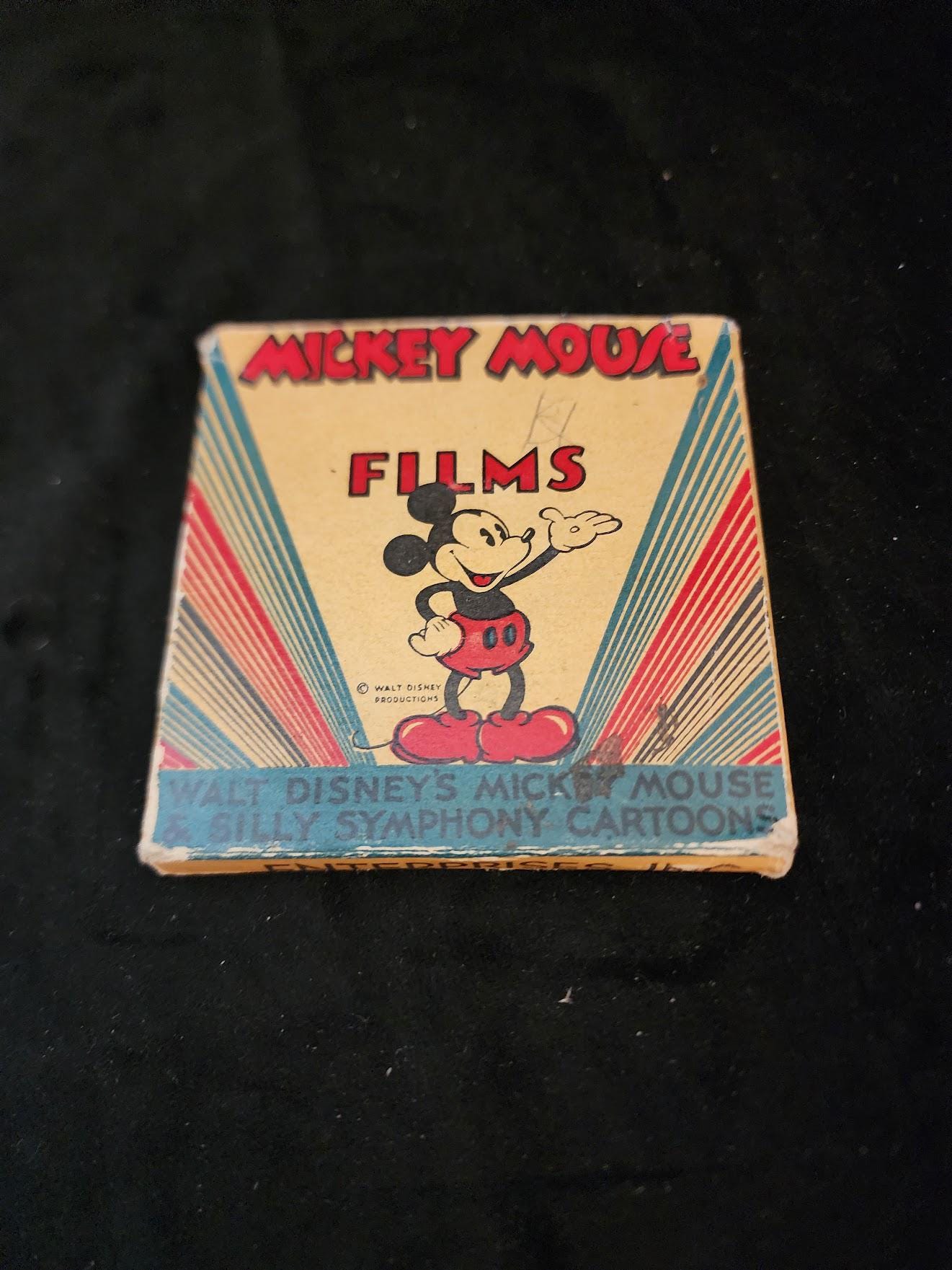 東宝　8ミリフィルム映画　ディズニー　4本セット　昭和レトロ Vintage Mickey Mouse Cine Art Films Silly Symphony Cartoon 8 MM