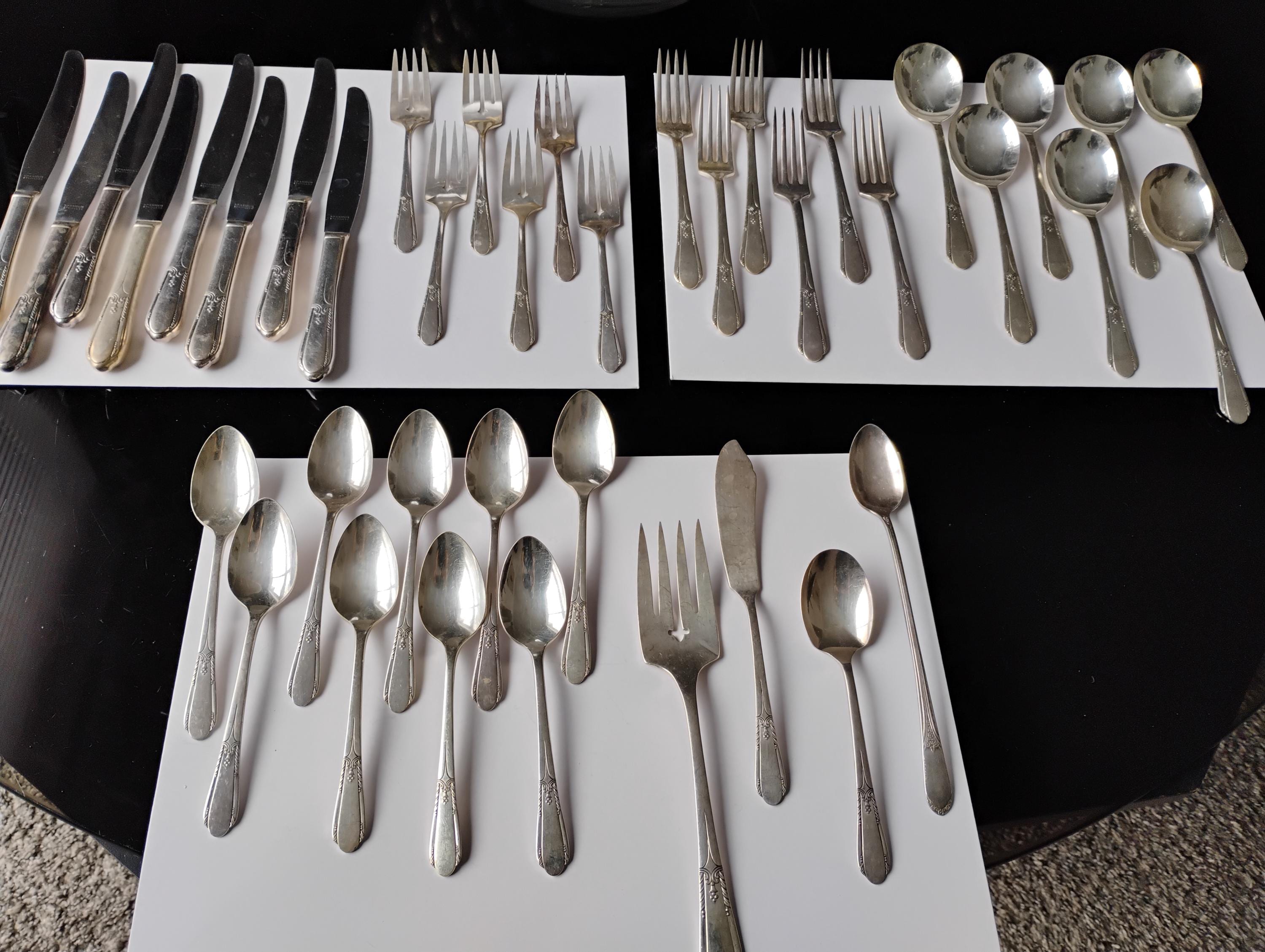 Seltenes silbergeschirr