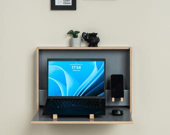 Wall Mounted Floating desk - Murphy desk