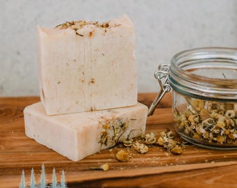 Natural Tallow Soap: Tumeric, Ginger, Chamomile