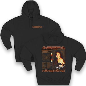 アイドル [LE SSERAFIM] CROP HOODIE (Black) Chaewon Le sserafim Hoodie - Hit Jacket