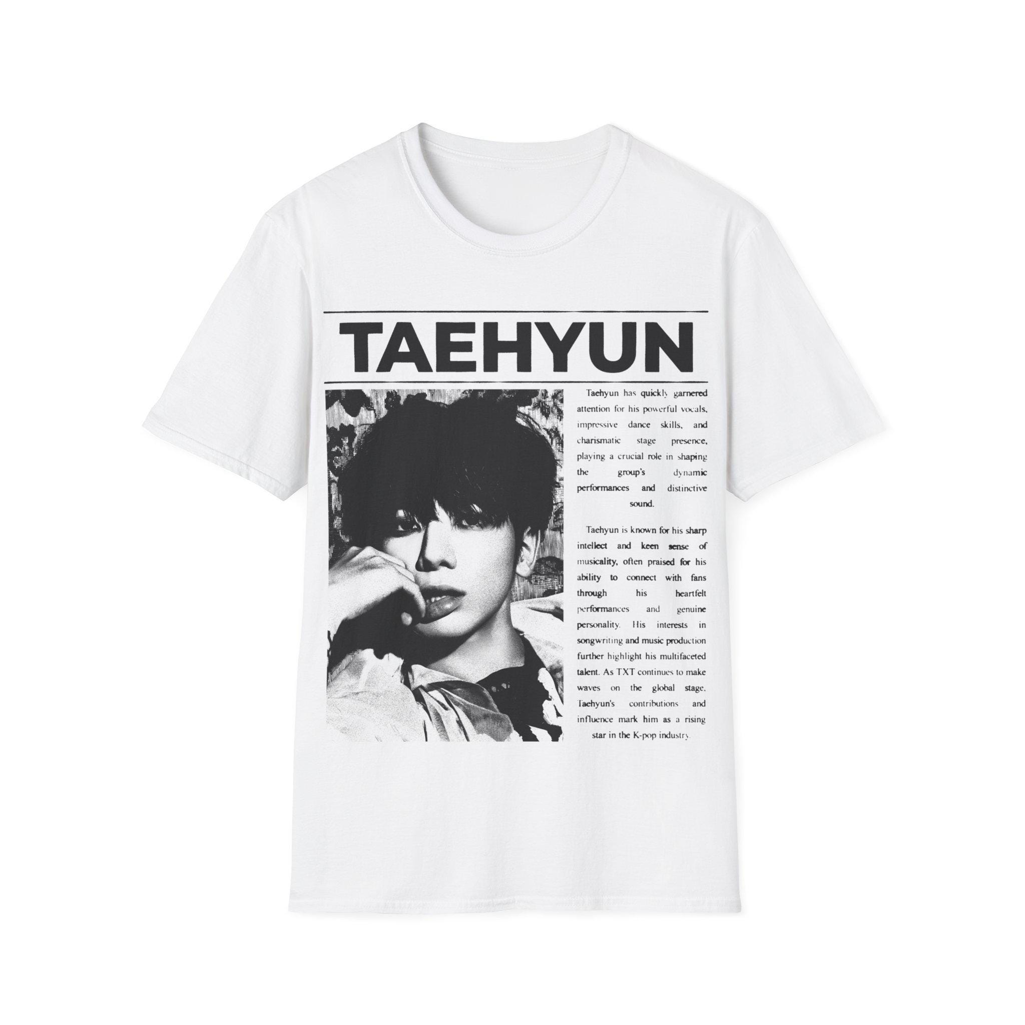TxT Taehyun Kpop Grungy Style Unisex T-shirt