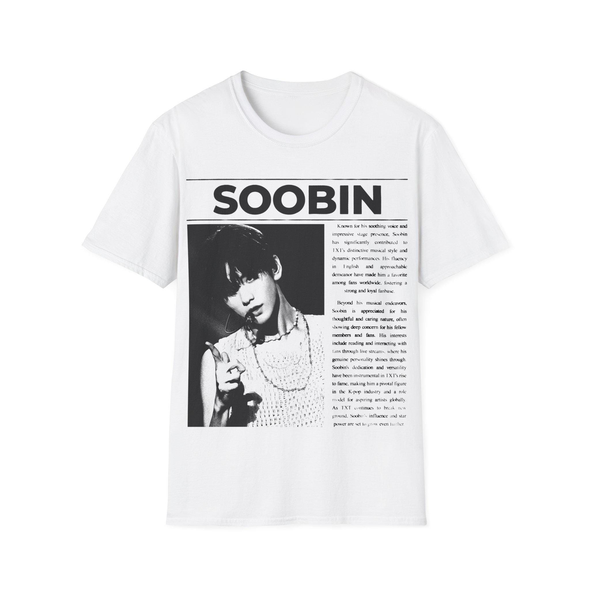 Txt soobin tee - Etsy 日本