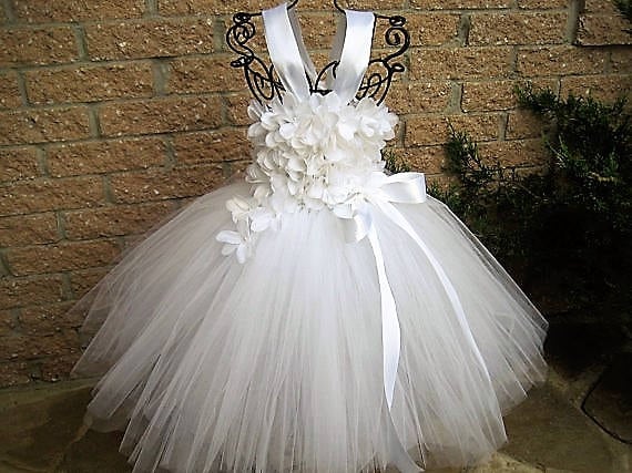 girls white tutu dress