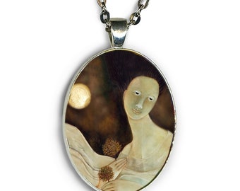 Asherah, Queen of the Heavens. Classic Elegance Pendant Necklace