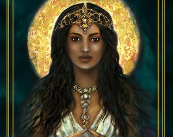 Sacred Powers Goddesses Oracle Deck 41 Cards Guidebook Limited Edition Award Winning Artist Divine Feminine