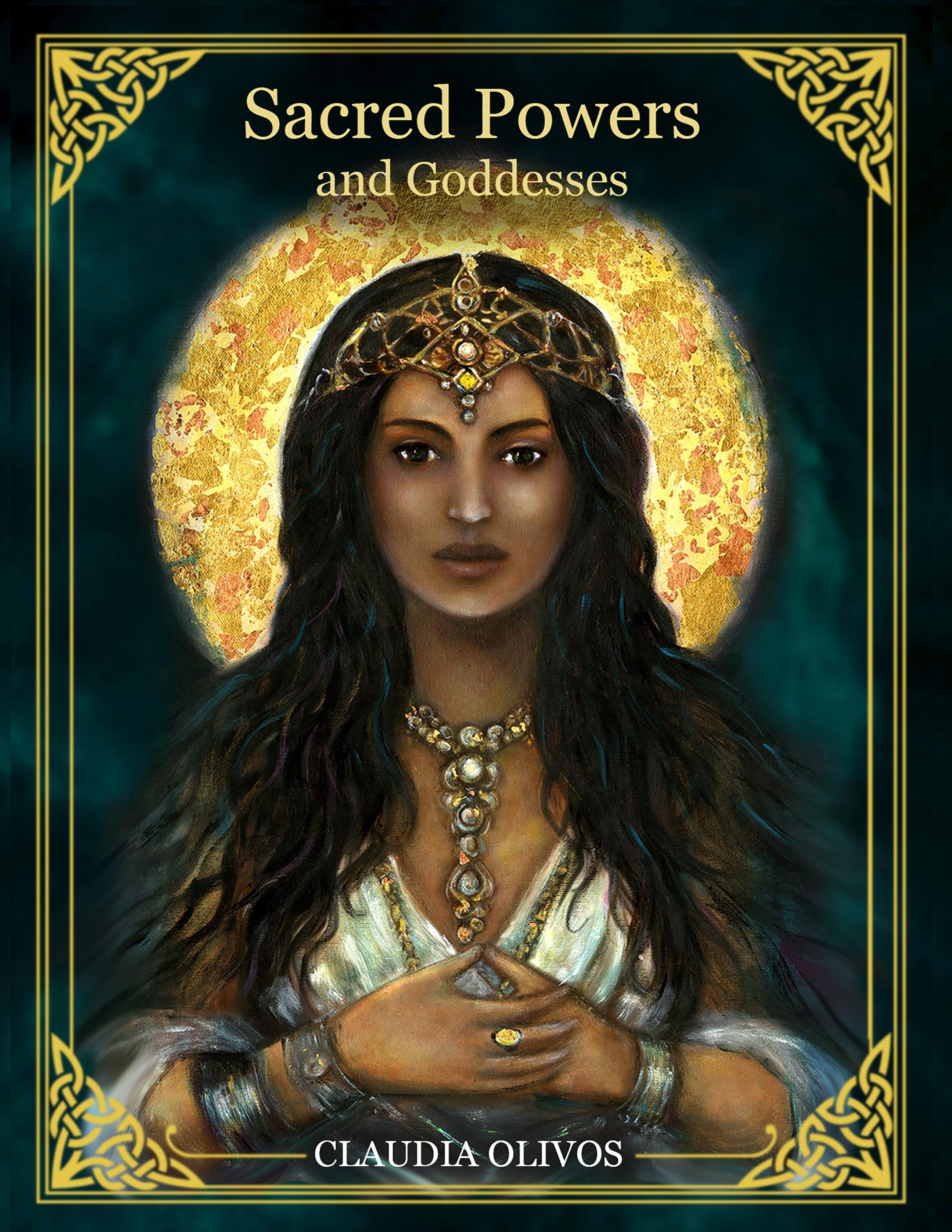 Sacred Powers Goddesses Oracle Deck 41 Cards Guidebook Limited