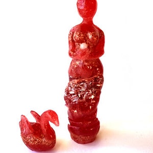 Aphrodite Statue, Love Goddess Orgonite Sculpture, Venus Resin statue figurine for your Altar of Love, Love and Romance Altar
