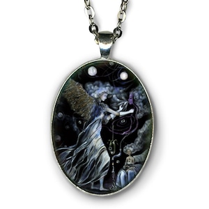Selene, Selene Anhänger, griechische Göttin des Mondes, Göttin Schmuck - Inspirierendes Geschenk - Spirituelles Geschenk - Frauen Schmuck