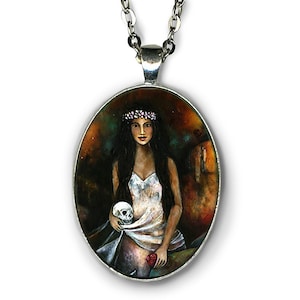 Persephone Queen of the Underworld Pendant