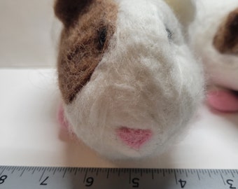 Guinea pig crochet and felted