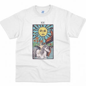 [SATUR]Tarot Graphic ティーシャツ★新作・24SS★人気★ SATUR]Tarot Graphic ティーシャツ☆新作・24SS☆人気☆ SATUR