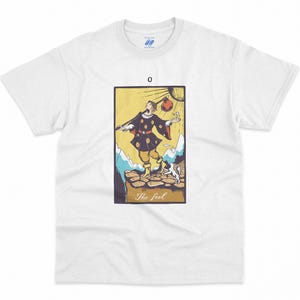 T-shirt de carte de tarot The Fool, arcanes majeurs vintage, occulte mystique, cadeau spirituel bohème - T-shirt imprimé HQ, col rond unisexe premium