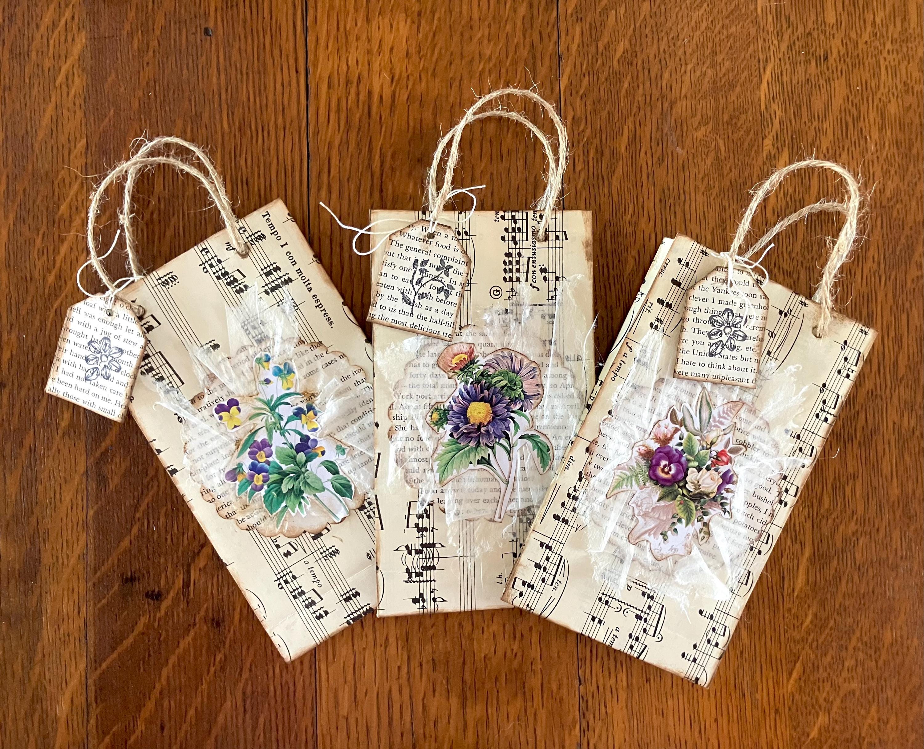 Vintage Music Paper Gift Bags