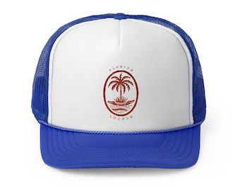 Cappellini da camionista Florida Gator Mesh, cappello University of Florida, berretto arancione e blu, accessori Florida Locals, gadget per tifosi Gator, UF Gear