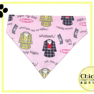 Movie Memorabilia Pet Bandana - Over the Collar - Custom - Scarf