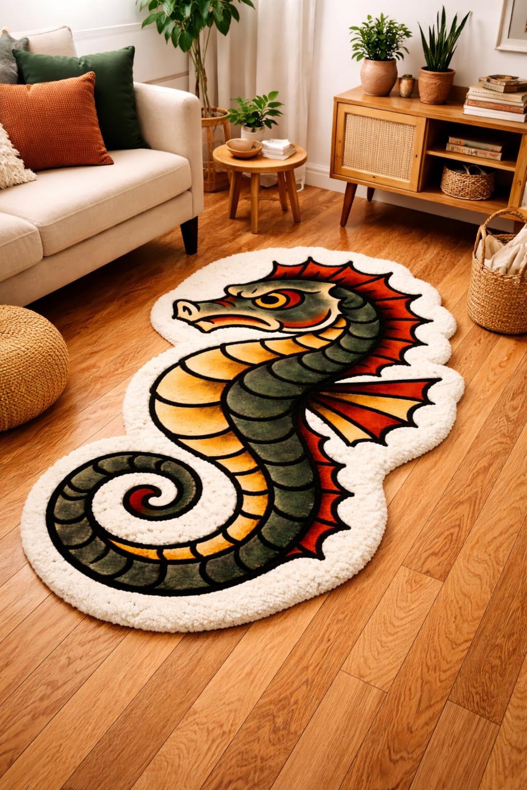 Animated Design Hand Tufted Rugs Designer Rug for Living Room and ...