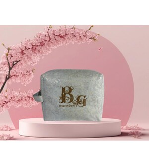 Floral Makeup Bag, Cosmetic Organizer, Travel & Everyday Use, Lightweight, Durable, Stylish Makeup Pouch, Perfect Gift