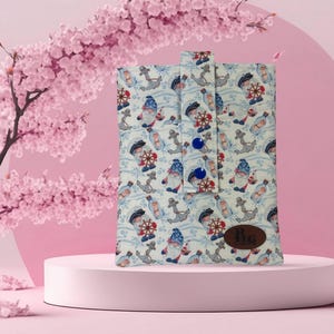 Couverture de livre durable, pochette pour livre, étui de protection pour iPad, étui en tissu fait main, bibles, tablettes, liseuses, léger, résistant, cadeau livresque