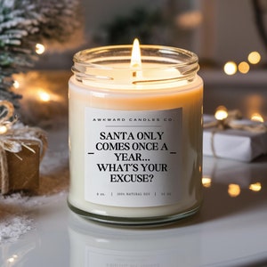 Kaars komt maar één keer per jaar | Grappige kaars | Grappig cadeau voor vriendin | Grappig cadeau voor vriend | Grappig cadeau