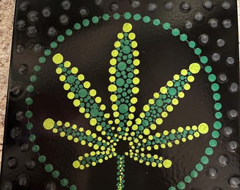 Marijuana Decorative Tile