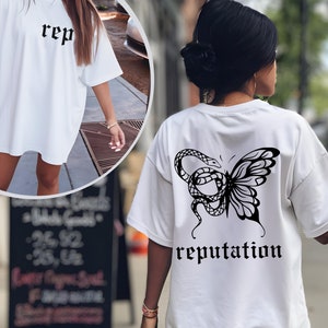Comfort Colors® Rep Era Shirt, Reputation, Rep Shirt, Eras Concert Tee, TS Fan Gift, Swiftemas Gift For Her, Rep Album Fan, Y2K Shirt