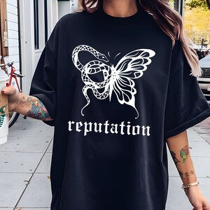 Comfort Colors® Rep Era Shirt, Reputation, Rep Shirt, Eras Concert Tee, TS Fan Gift, Swiftemas Gift For Her, Rep Album Fan, Y2K Shirt