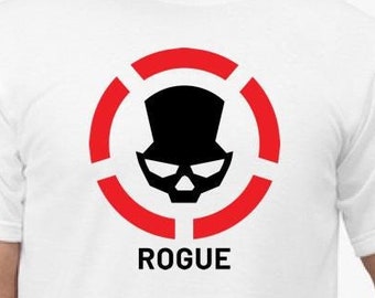 Division 2 Shirt, SHD Rogue Agent, Red, Gamer T-Shirt