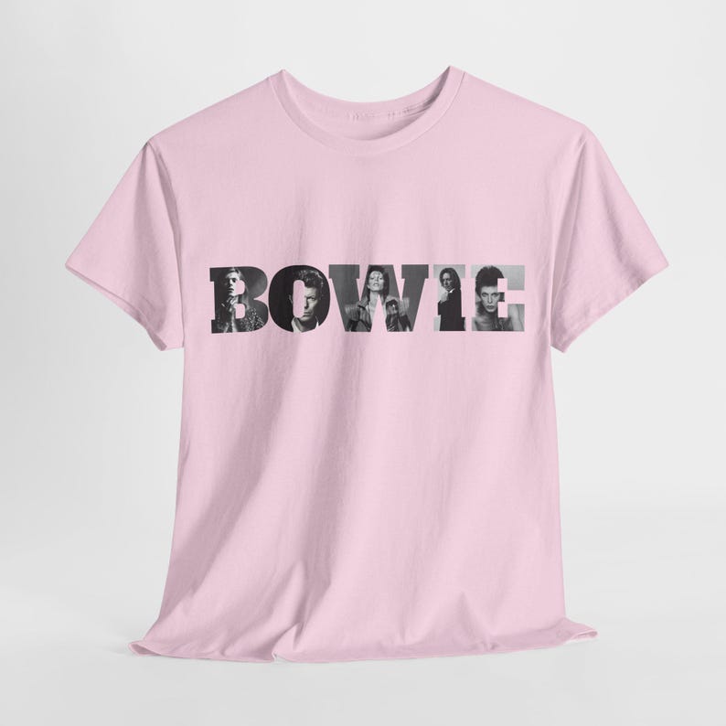 Bowie Shirt #1, David Bowie Classic Rockstar Unisex T-Shirt, Music Lover Tee, Retro Band Shirt, Vintage Concert Top, Gift for Musician image 9