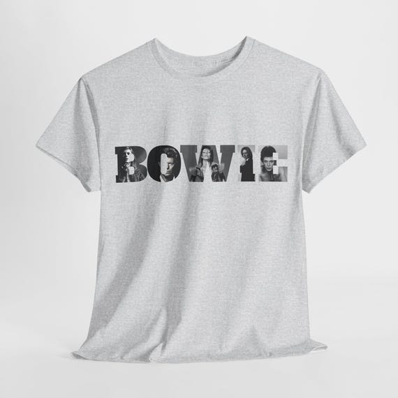 Bowie Shirt #1, David Bowie Classic Rockstar Unisex T-Shirt, Music Lover Tee, Retro Band Shirt, Vintage Concert Top, Gift for Musician