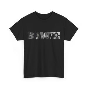 Bowie Shirt #1, David Bowie Classic Rockstar Unisex T-Shirt, Music Lover Tee, Retro Band Shirt, Vintage Concert Top, Gift for Musician image 2