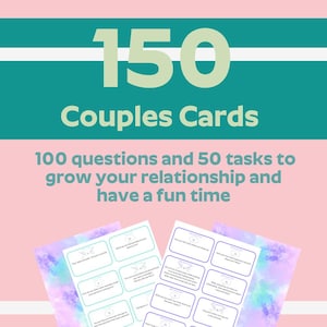 Kaartspel met vragen voor stellen, kaarten voor starters gesprek voor koppels, spel voor koppels, spel voor koppels, date night parenspel, liefdesvragen, afdrukbaar spel voor koppels